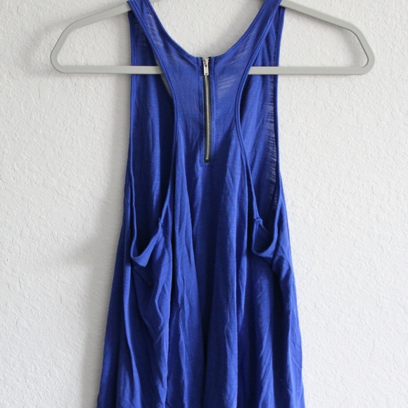 American Eagle Blue Razorback Tank - Picture 3 of 4